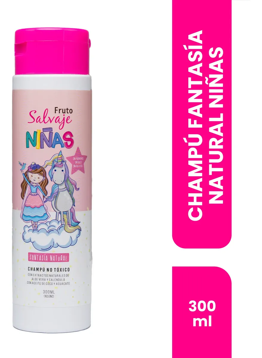 Shampoo fantasía natural niñas Fruto Salvaje - Image 3