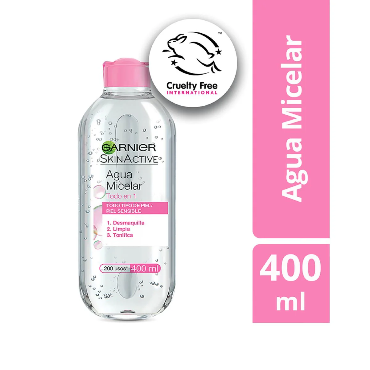 AGUA MICELAR TODO -EN -1 GARNIER 400 ML - Image 4