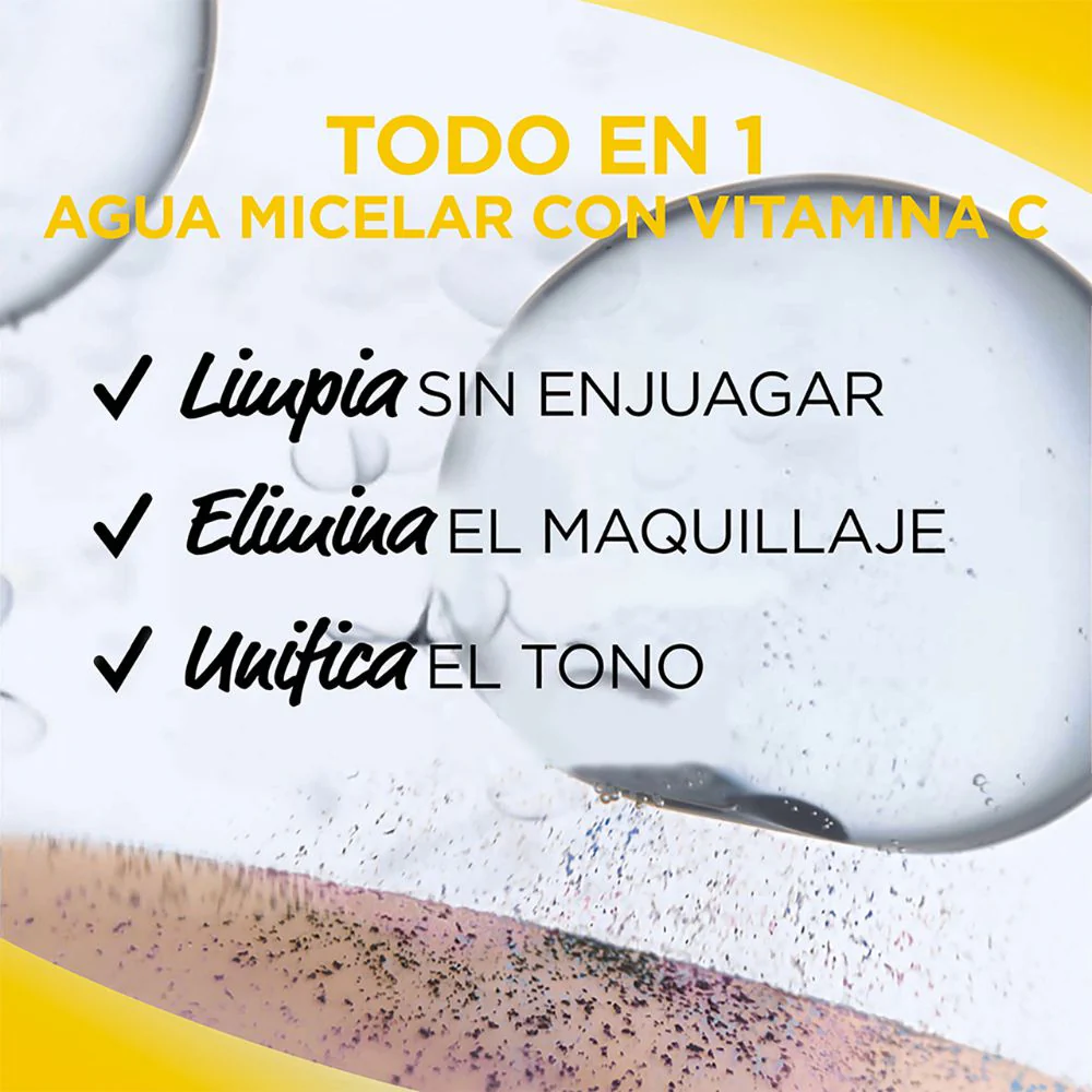 Agua Micelar vitamina C Garnier - Image 4