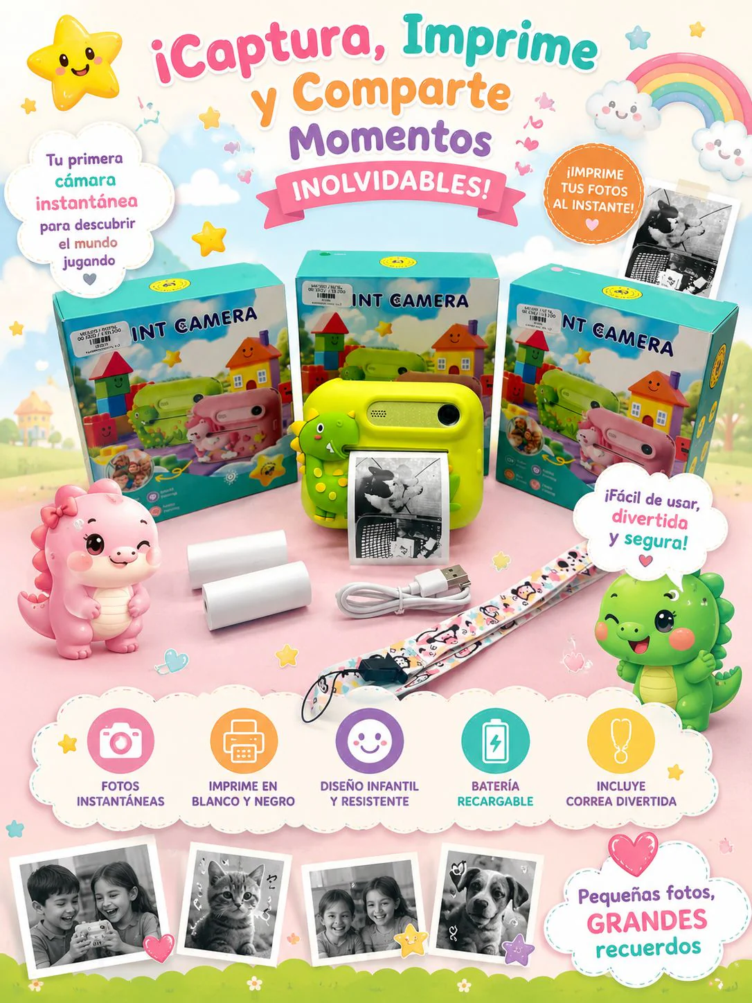 CAMARA IMPRESORA INFANTIL C-3 - Image 6