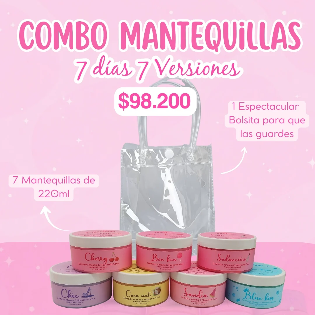 Combo Mantequillas 7 dìas 7 Versiones - Image 2