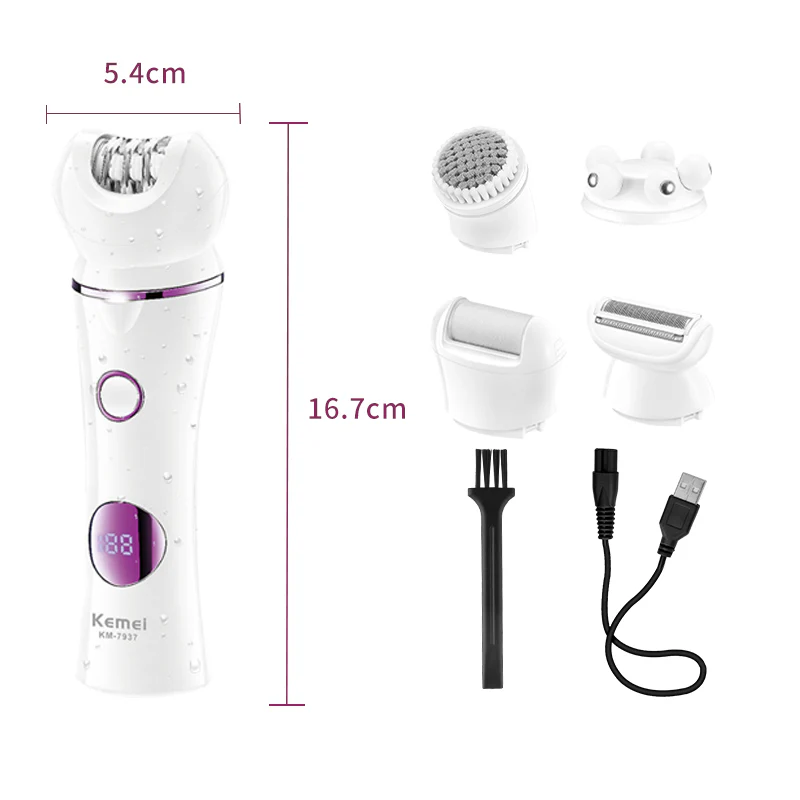 Kit Depilador 5 en 1 kemei - Image 2