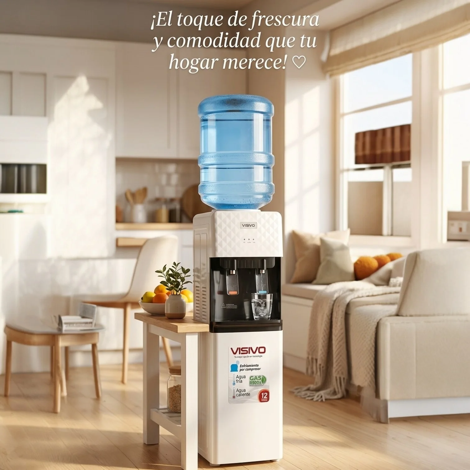 DISPENSADOR de AGUA VISIVO VWD-SR95GGS