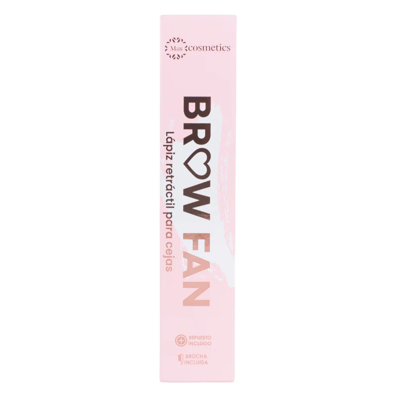 LAPIZ DE CEJAS RETRATIL BROWFAN PARA CEJAS MISS COSMÉTICS
