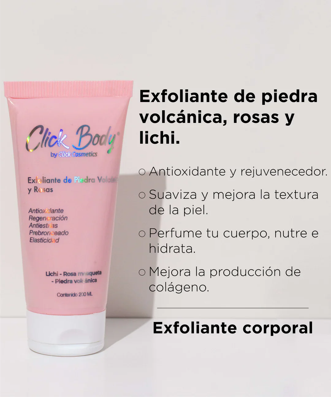 Exfoliante de piedra volcánica y Rosas - Image 2