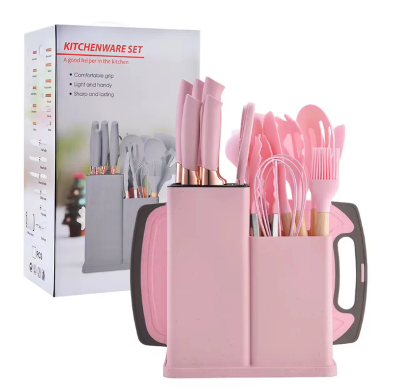Set de Utensilios Antiadherentes para Cocina de 19 Piezas - Image 2