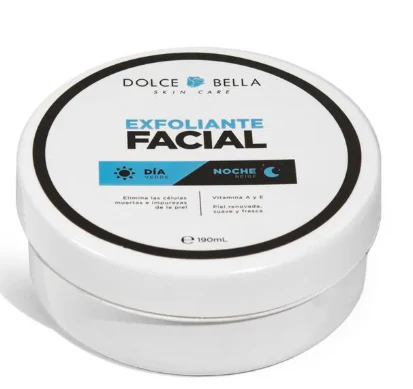 Exfoliante facial dia y de noche Dolce Bella