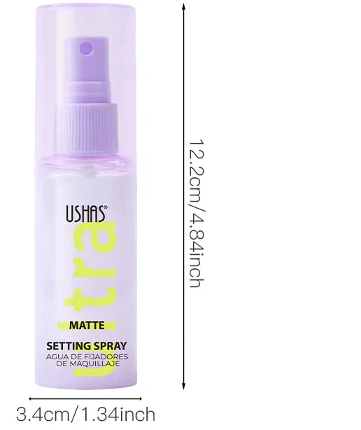 FIJADOR DE MAQUILLAJE ULTRA MATTE MORADO USHAS - Image 3