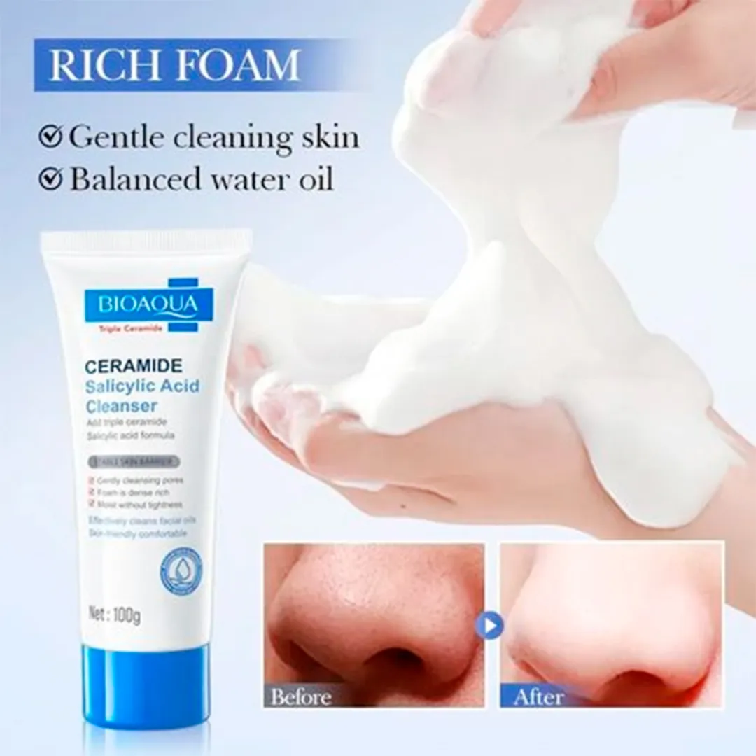Jabón cerámide salicyc Acid cleanser   Bioaqua - Image 2