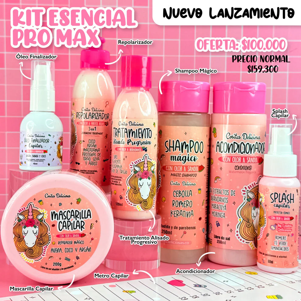 Kit esencial pro max 250ml &120ml