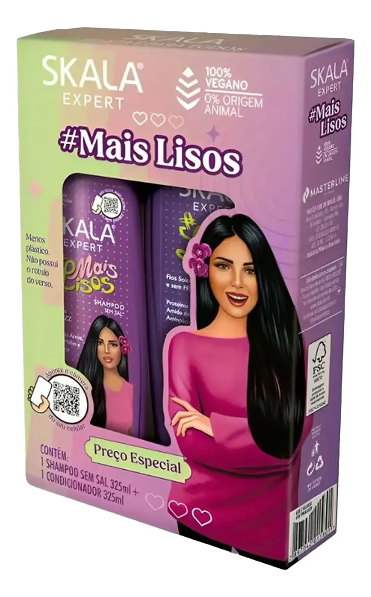 Kit Skala Shampoo Y Acondicionador Mais Lisos - Image 3
