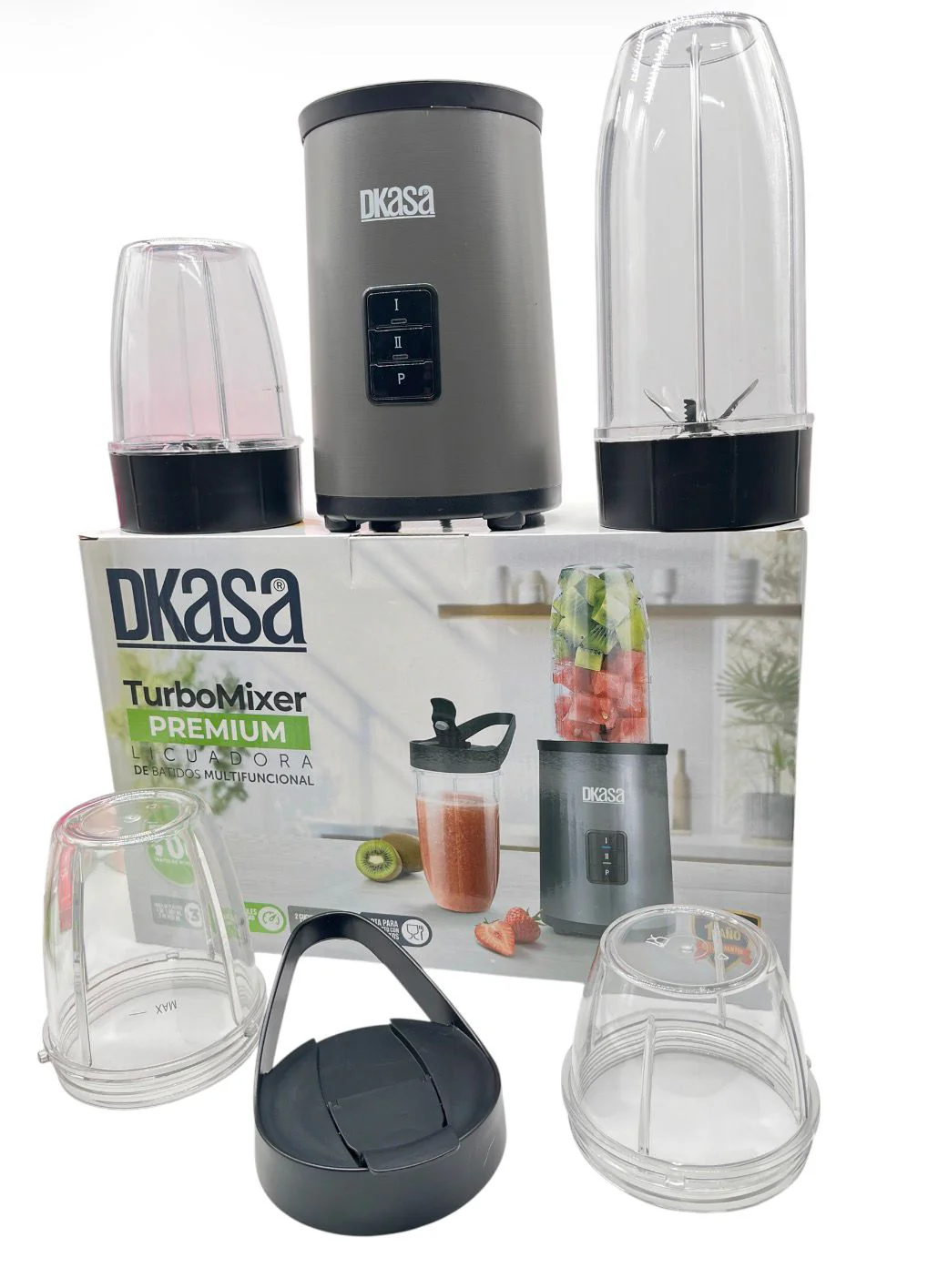 Licuadora de Batidos Multifuncional turbomixer premium Dkasa - Image 2