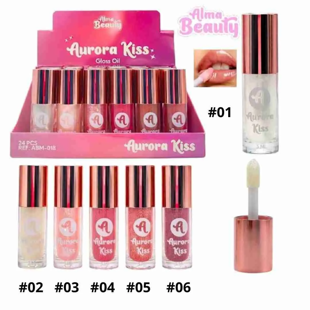 LIP GLOSS AURORA KISS ALMA BEAUTY - Image 4
