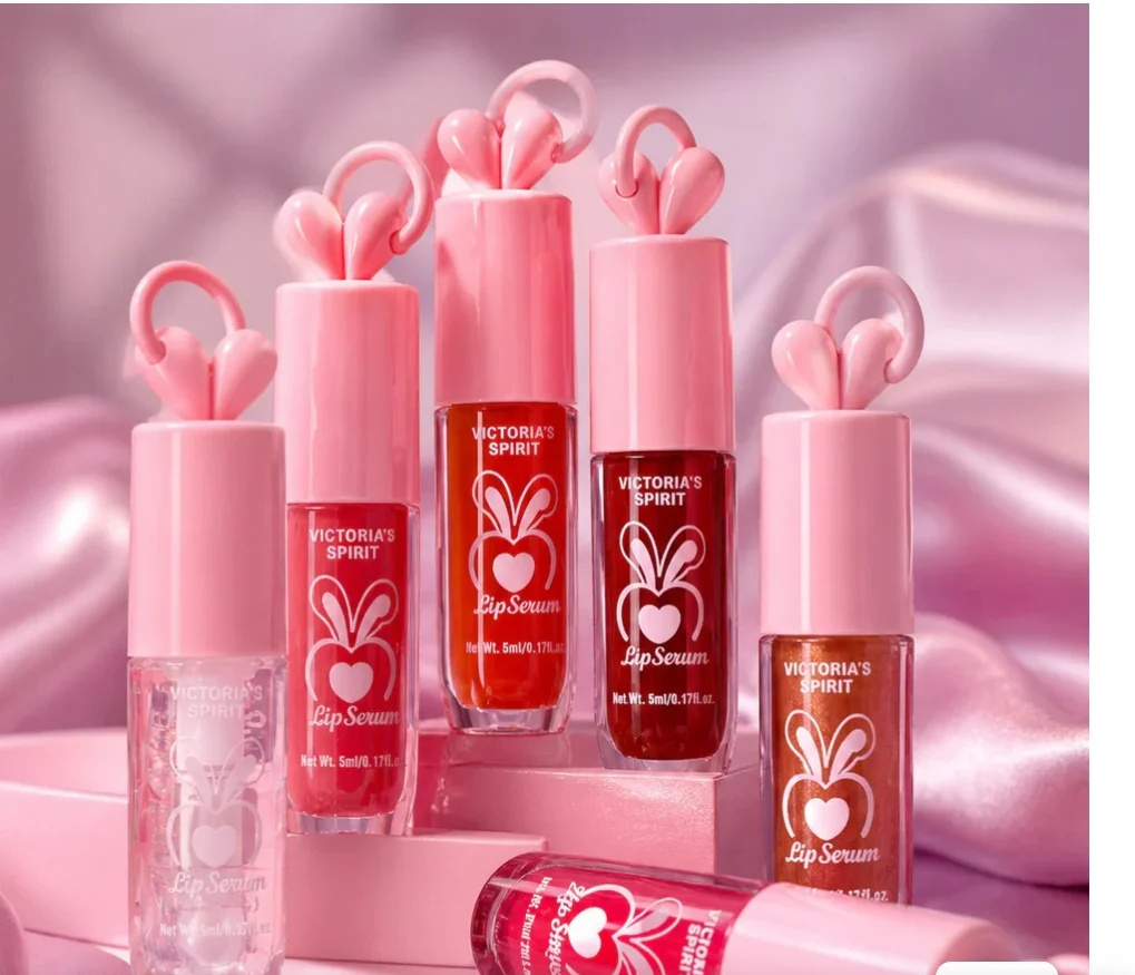 LIP SERUM GLOSS PINK CORA TAPE VICTORIA'S SPIRIT - Image 3
