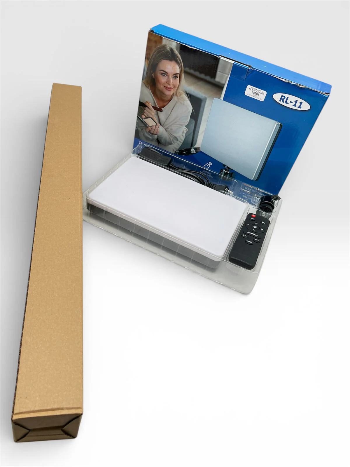 Luz para estudio fotográfico con trípode y control
