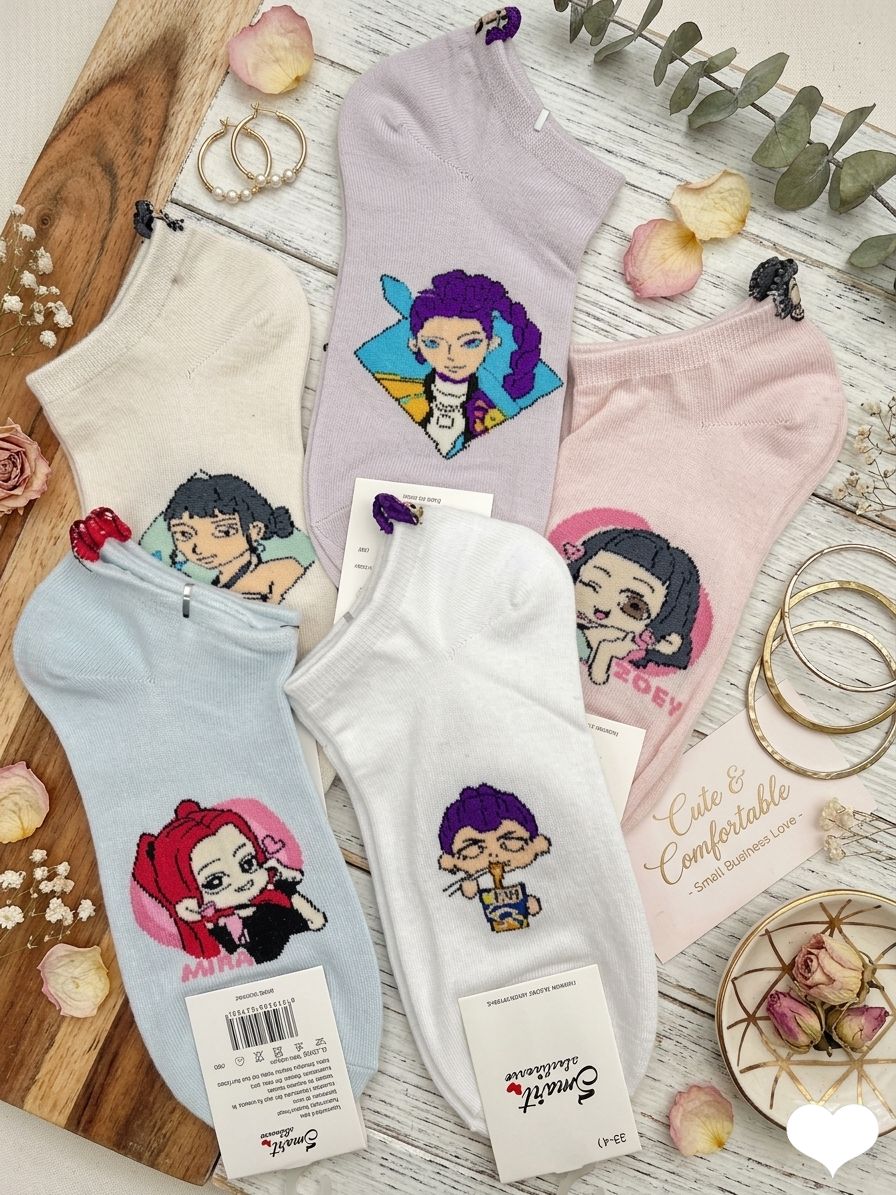 MEDIAS TOBILLERAS NIÑAS JK15761