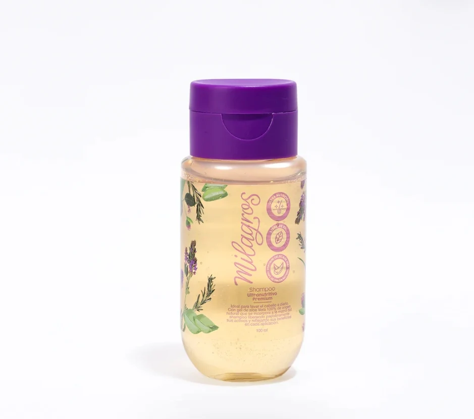MINI Shampoo ultra nutritivo Milagros 100 ML