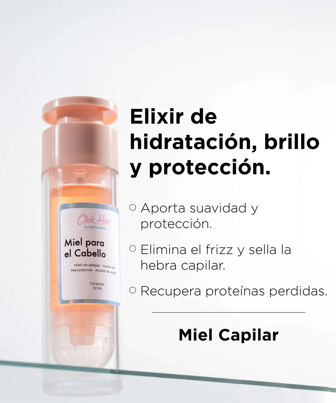 Mini Miel para el cabello click hair 20 ML - Image 4