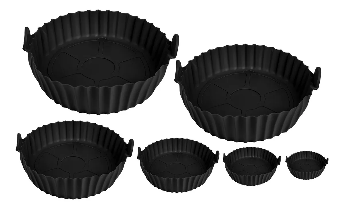 Moldes de silicona ×6