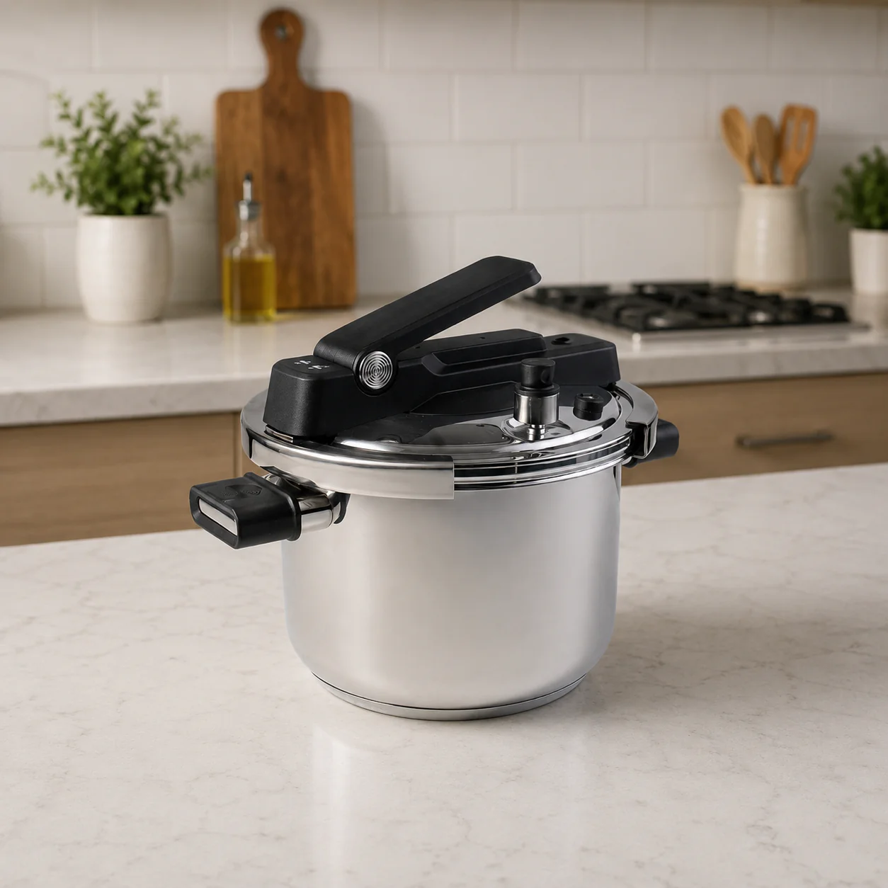 Olla a presión acero inoxidable Dkasa 4 L