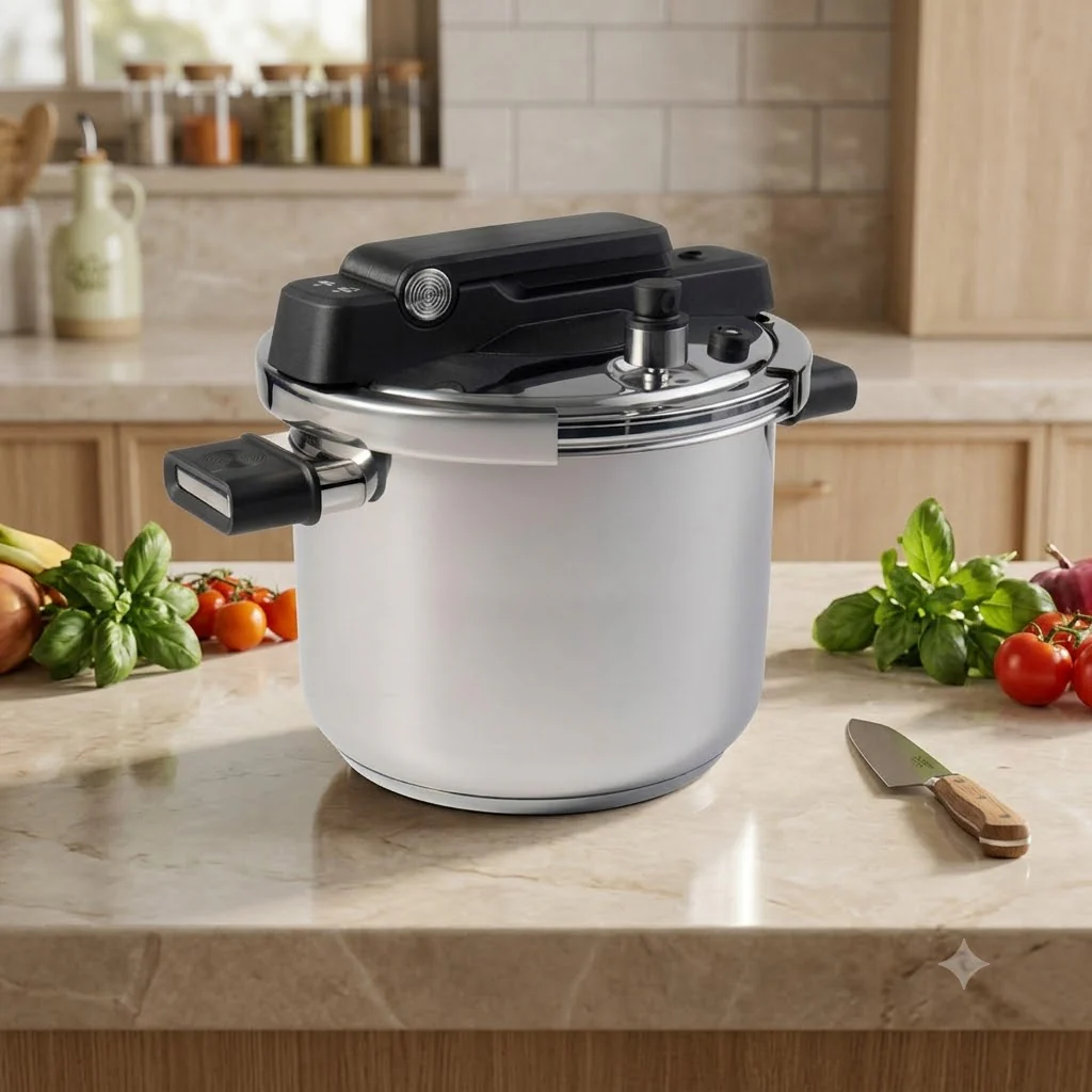 Olla a presión en acero inoxidable Dkasa 8L