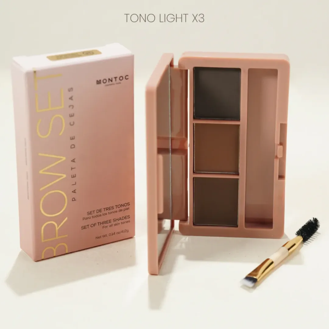 PALETA DE CEJAS SET ×3 MONTOC - Image 3