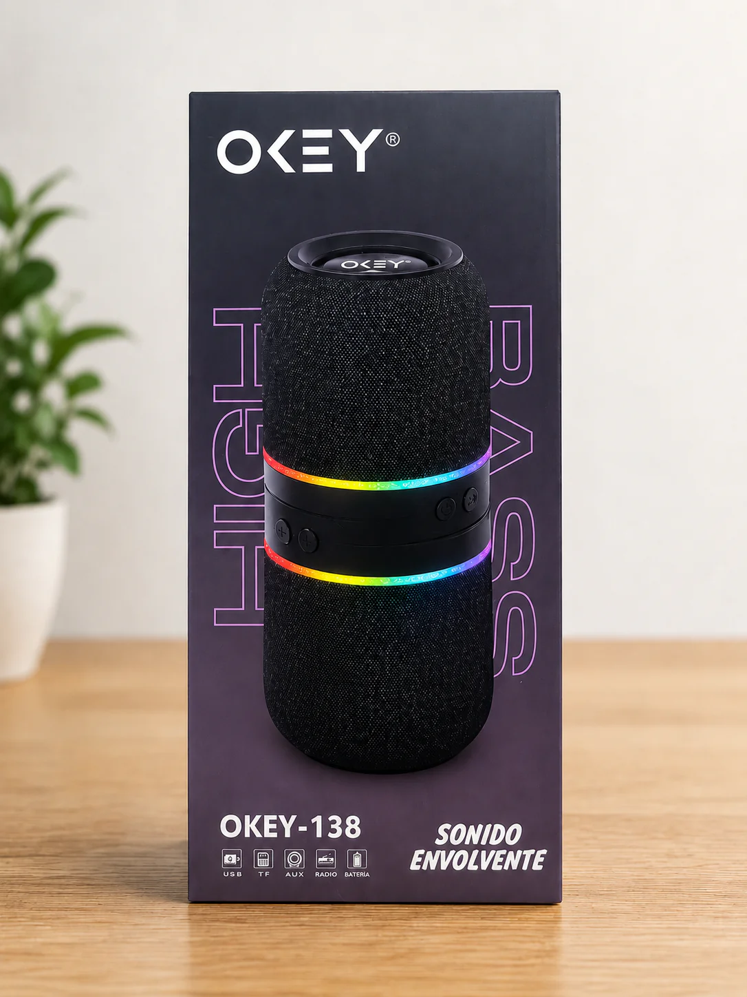 Parlante Bluetooth OKEY-138 - Image 3