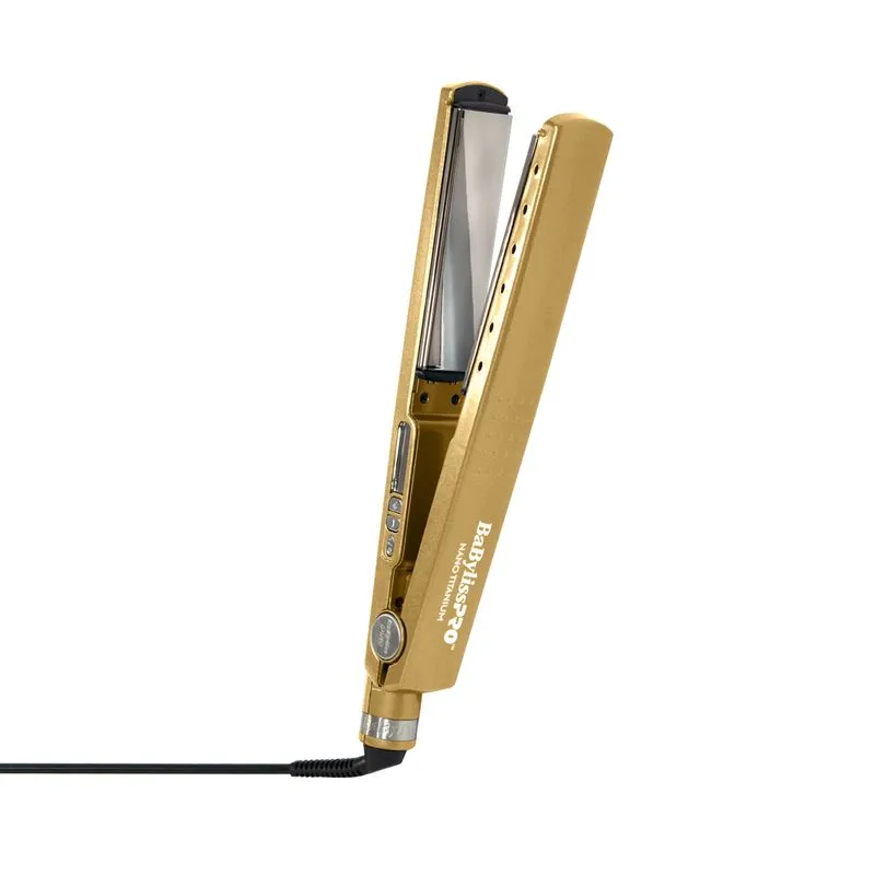 Plancha BabyLiss Pro Nano Titanium Dorada - Image 2