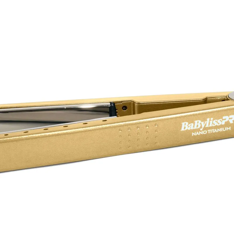Plancha BabyLiss Pro Nano Titanium Dorada - Image 3