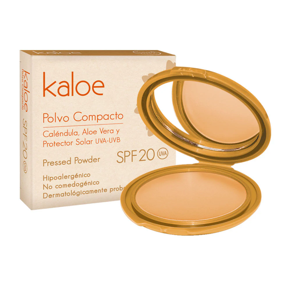 POLVO COMPACTO KALOE DE  CALENDULA Y ALOE VERA  ANA MARIA - Image 5