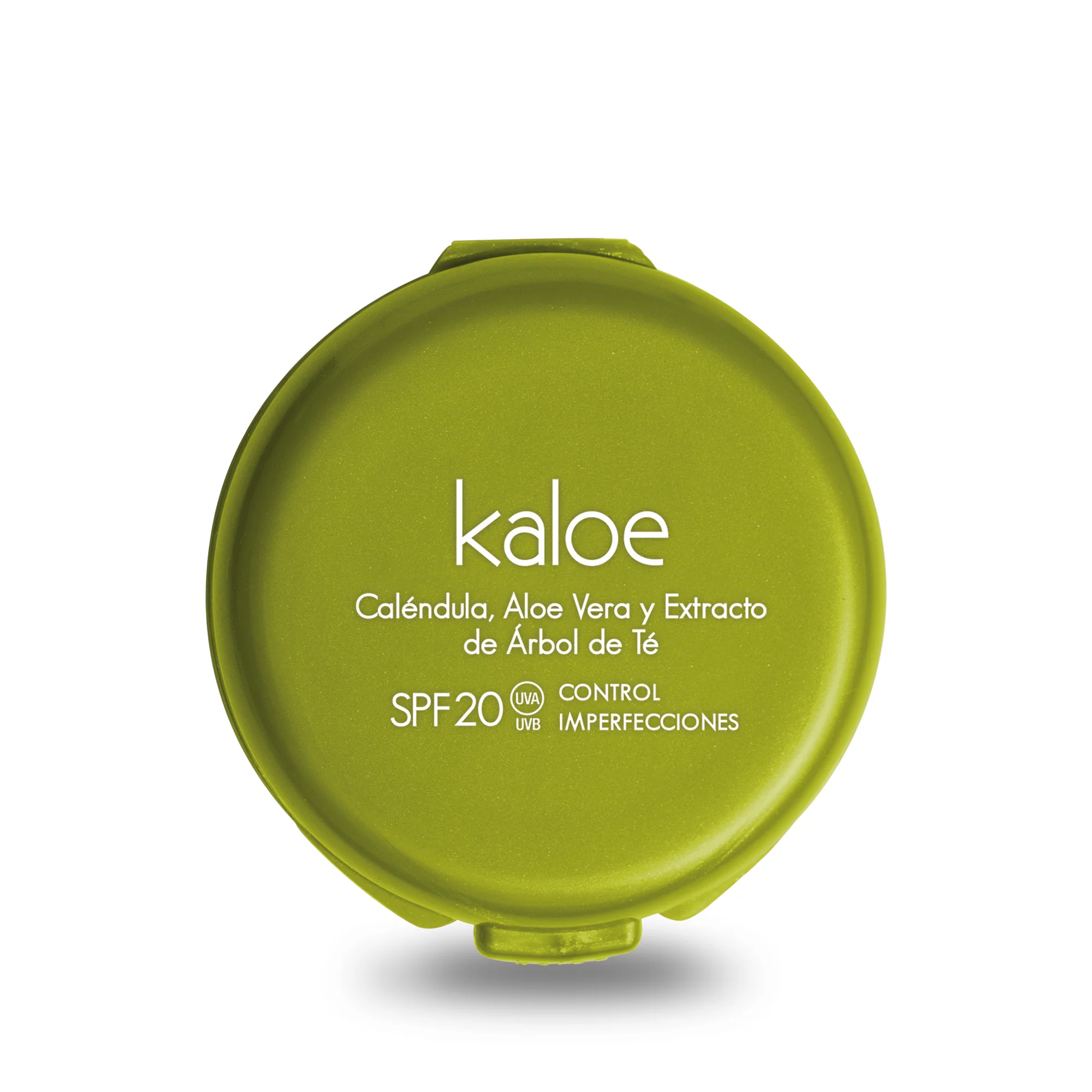 POLVO COMPACTO CONTROL IMPERFECION KALOE  ESTRACTO DE ARBOL DE TĖ  ANA MARÍA - Image 6