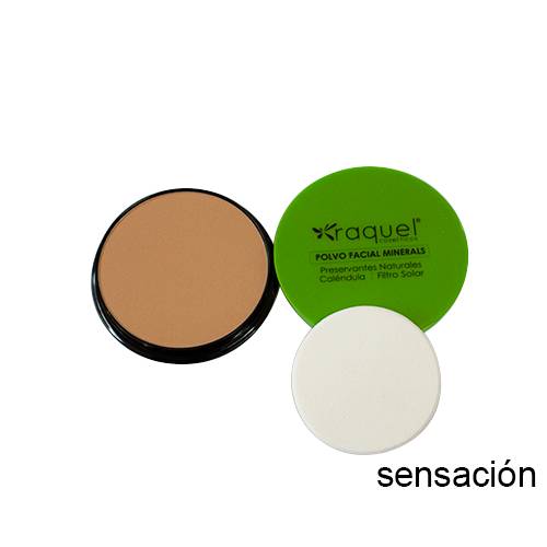 Polvo Compacto  traslúcido Minerals Con Caléndula Raquel - Image 5