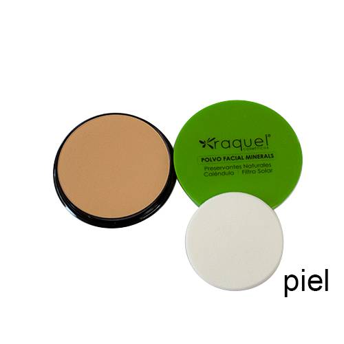 Polvo Compacto  traslúcido Minerals Con Caléndula Raquel - Image 6