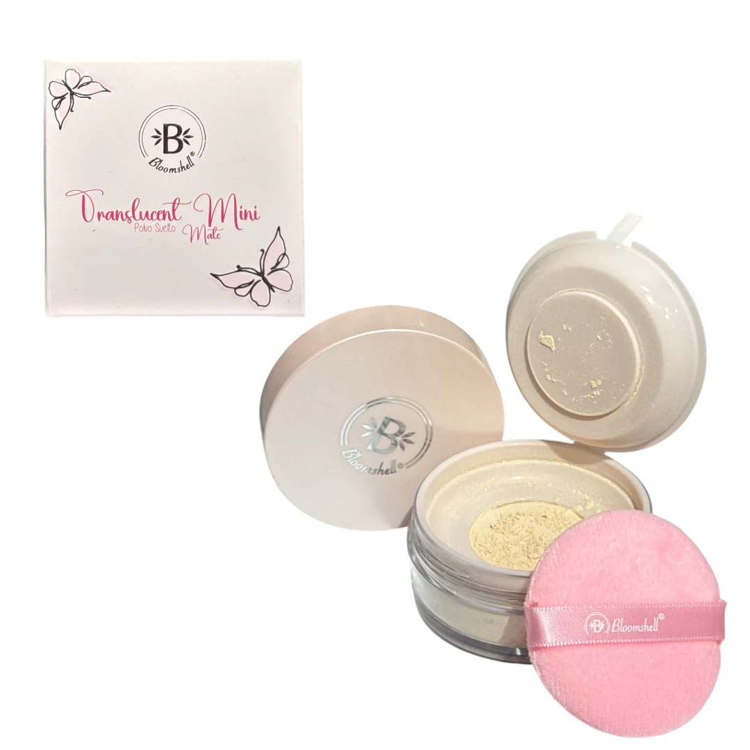 Traslucent Mini Matte Polvo Suelto bloomshell