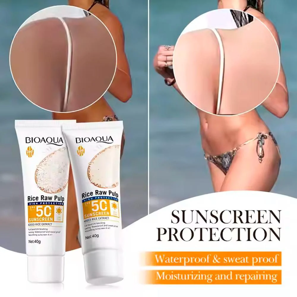 Protector solar de Arroz BIOAQUA - Image 3