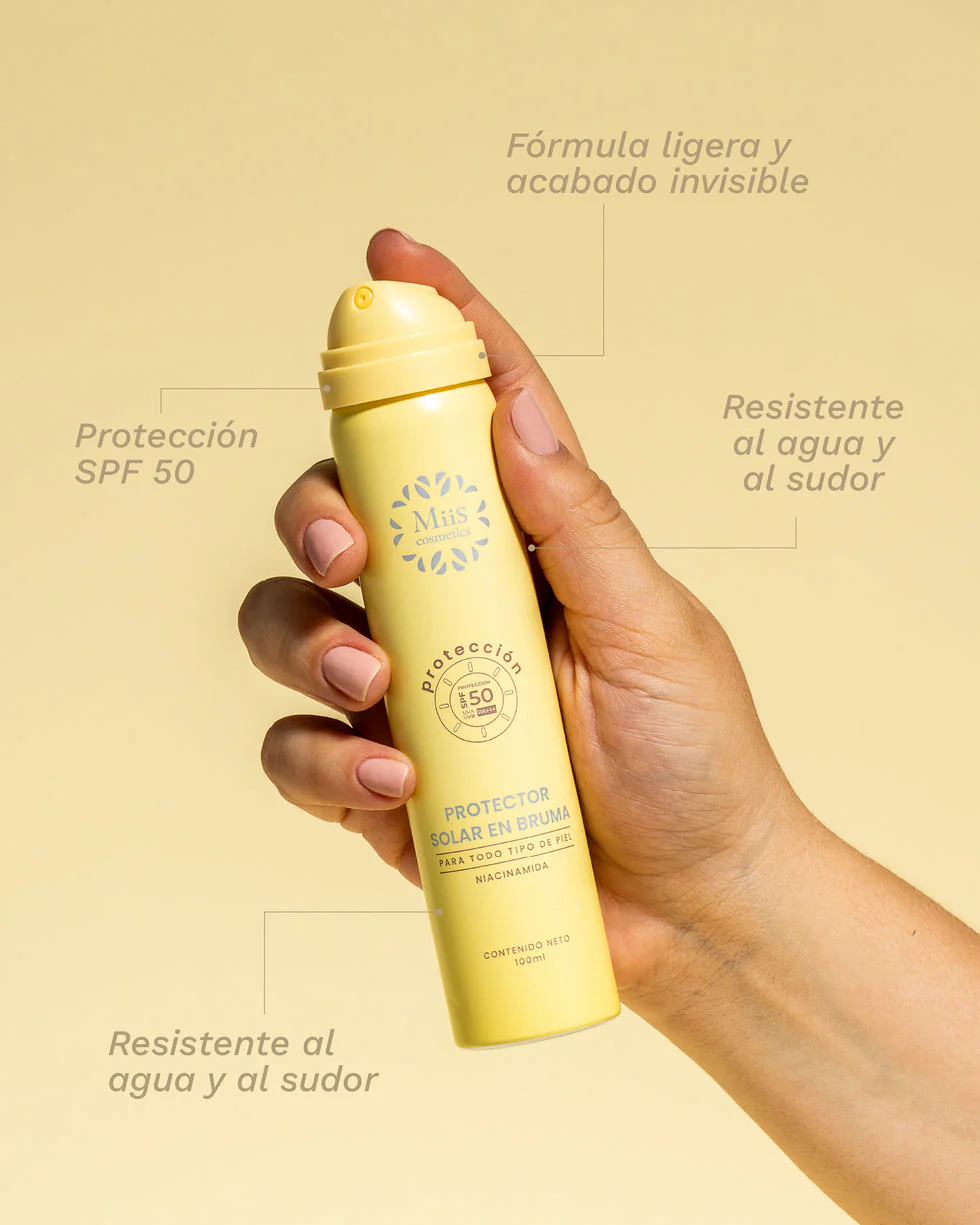 PROTECTOR SOLAR EN BRUMA MISS COSMÉTICS - Image 4