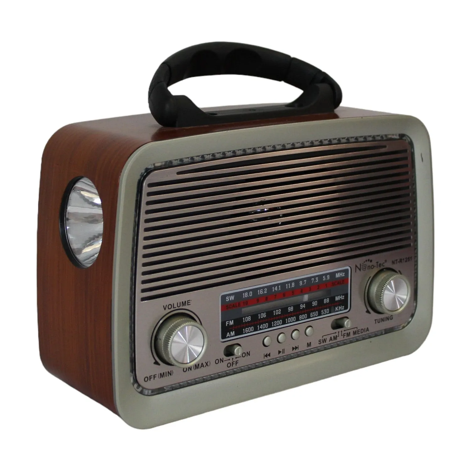 Radio Con USB/TF Nanotec