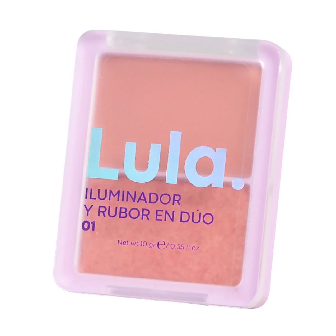 RUBOR E ILUMINADOR DUO LULA