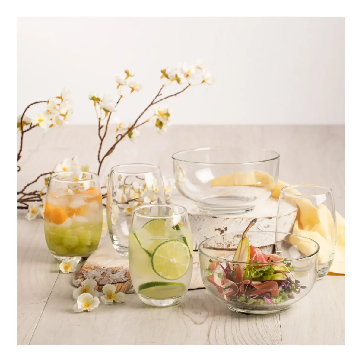 Set 6 piezas vasos+ ensaladera - Image 3