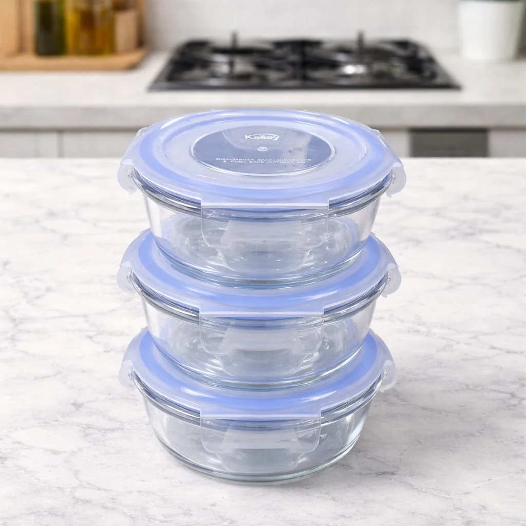 Set x3 recipientes kalley 220ml