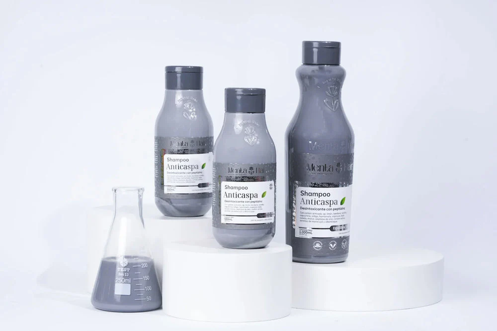 Shampoo Anti-caspa con carbon activado X550ml