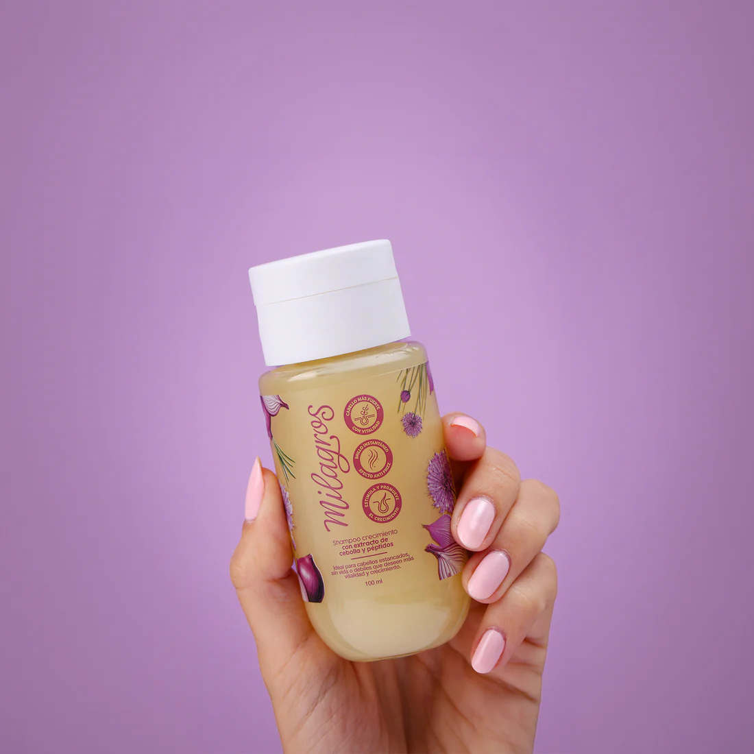 Mini Shampoo crecimiento con extracto de cebolla y péptidos Mini 🩷