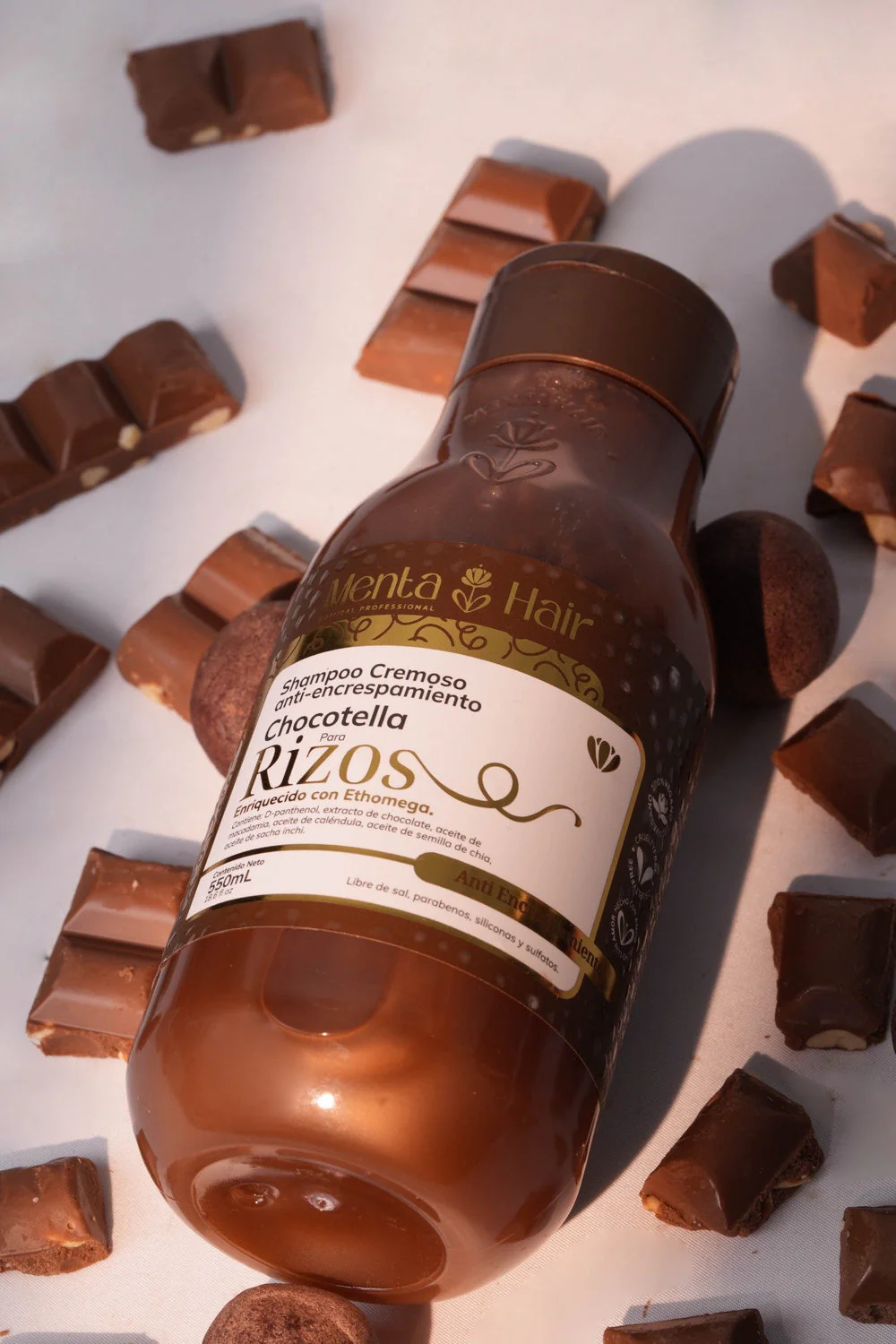 Shampoo Cremoso Chocotella para Rizos X550 ml - Image 2