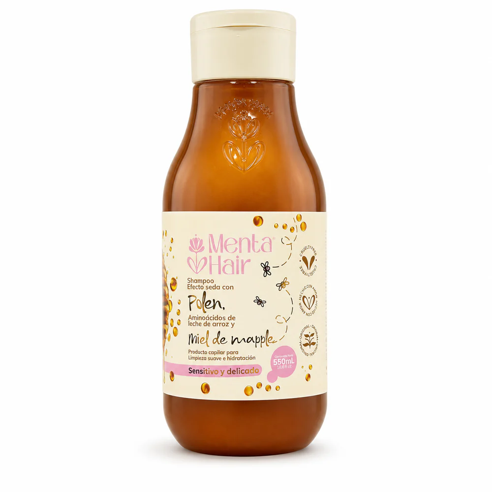 Shampoo Miel de Mapple Efecto Seda X550ml