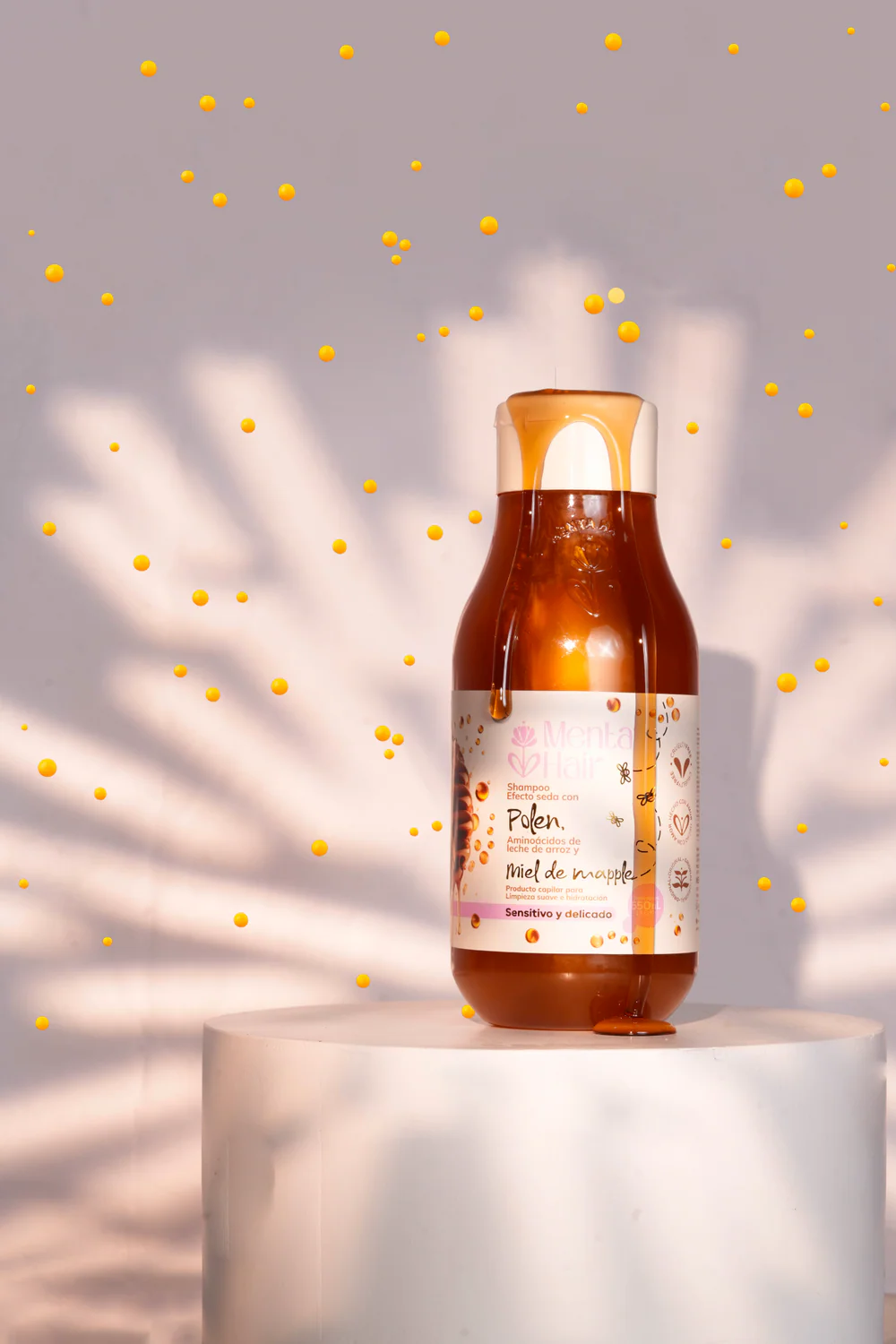 Shampoo Miel de Mapple Efecto Seda X550ml - Image 3