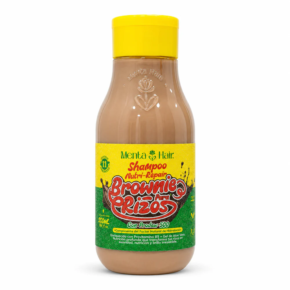 Shampoo Nutri-Repair Brownie para Rizos X550ml Menta Hair