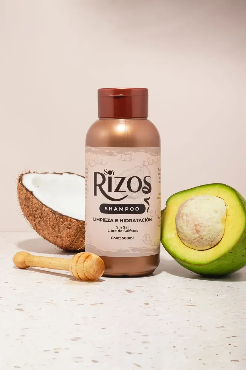 Shampoo Rizo Hidratación Definición Y Control Frizz  soy rizos 500 ML - Image 3