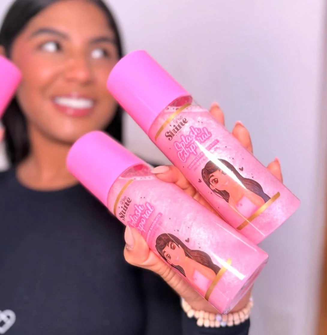 SPLASH CORPORAL ROSADO  250 ML GLOW SHINE BY YAJA - Image 3