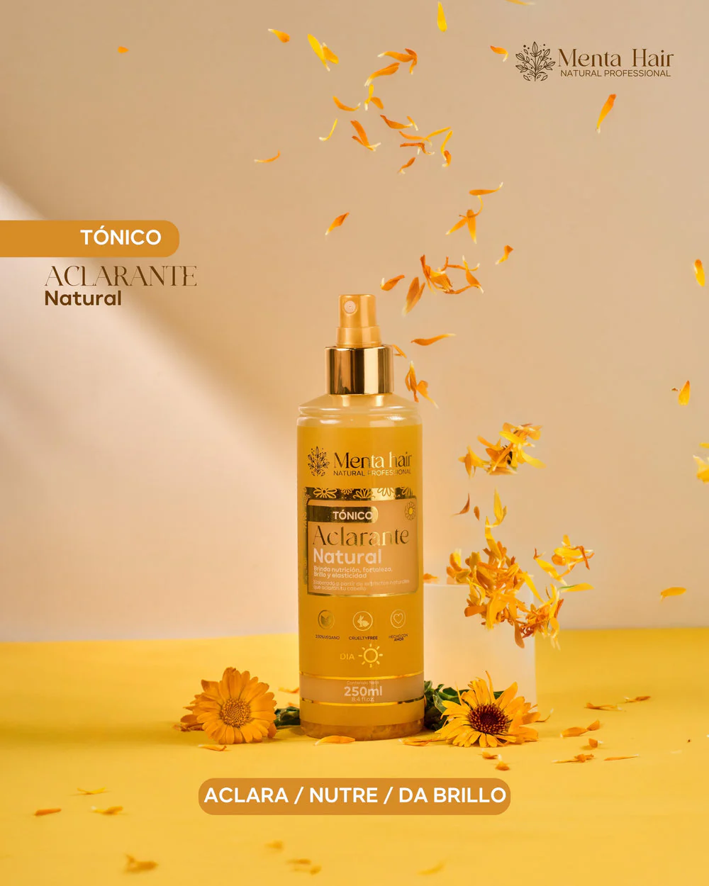 Tónico Aclarante Natural Light Lumina X250ml Menta Hair