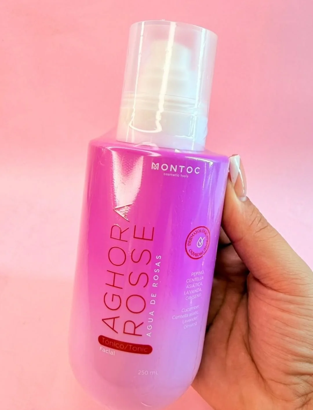 Tónico Facial Aghora Rosse 250 ml Nueva Presentacion montoc - Image 2